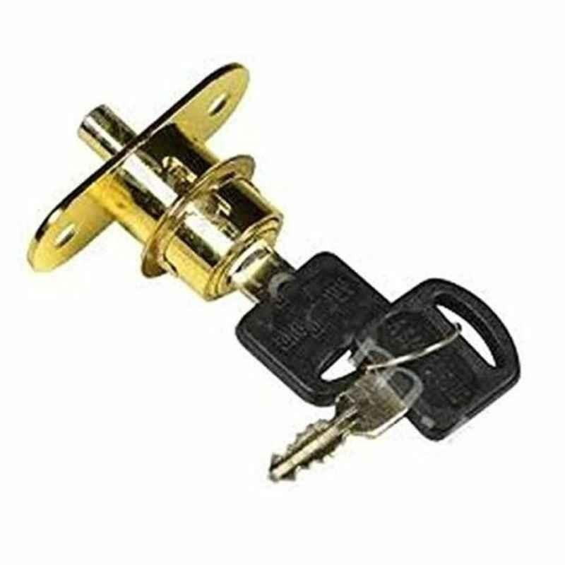 Armstrong 22.6mm Gold Sliding Cabinet Push Lock