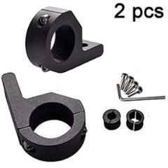 AOW Fog Lamp Clamp (Pack of 2) T-12 Universal for All Two Wheeler