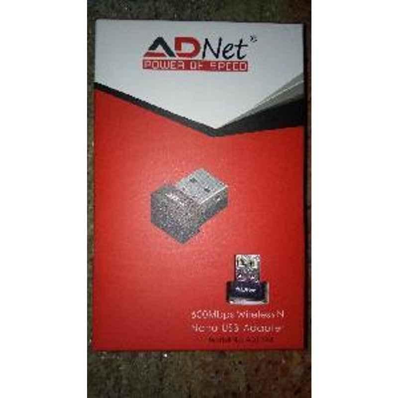 Adnet Usb Wi Fi Wireless Adapter & Antenna