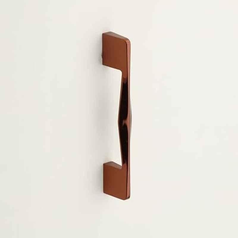 Plantex 224mm Zinc Rose Gold PVD Finish Pull Cabinet Handle for Home & Office, APS-PH-104-RG-224MM-PK3 (Pack of 3)