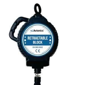 Avionics 15m Galvanized Steel Rope Fall Arrester Block, BFA-15