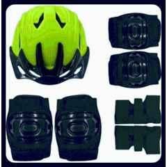 RB International Plastic & EVA Foam Green Skating Kit Premiumm-297 Skating Kit