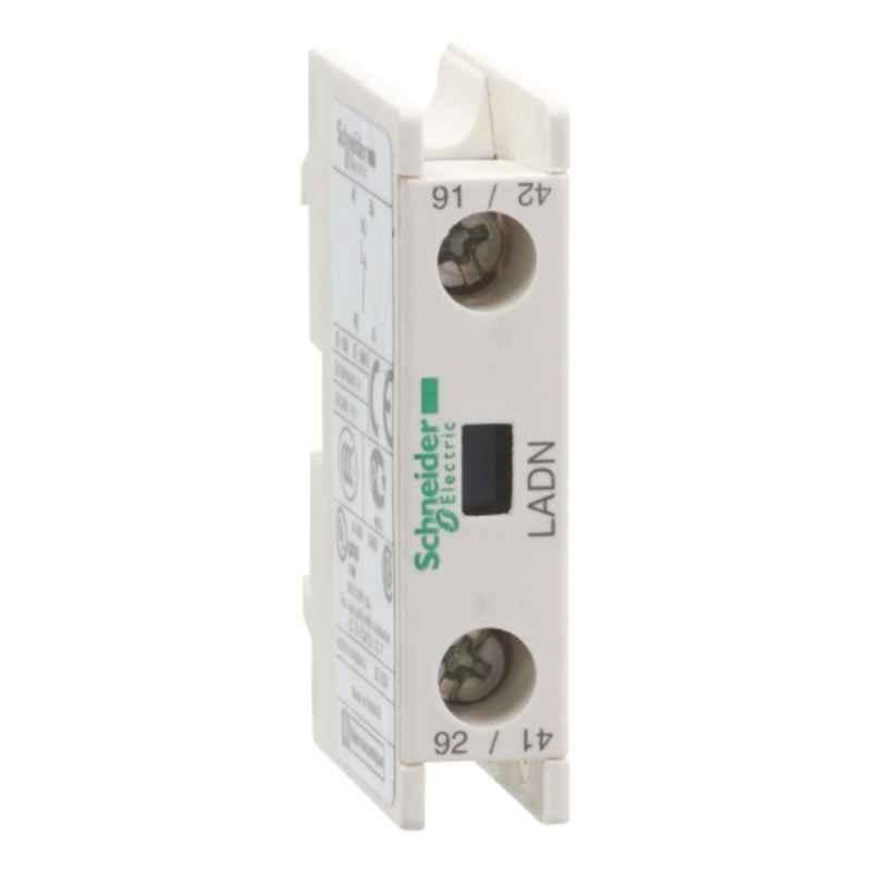 Schneider TeSys 1-NO Auxiliary Contact Block, LADN10