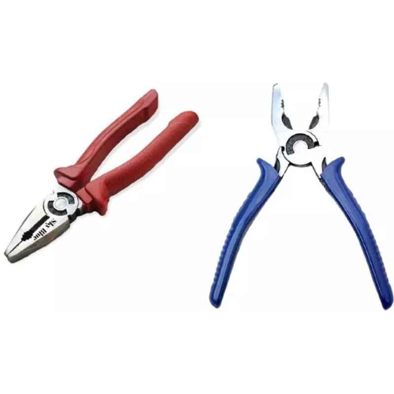 Sky Blue 2 Pcs 7.8 inch Groove Plier Combo, SBE_PLIER_COMBO_MOD_00398