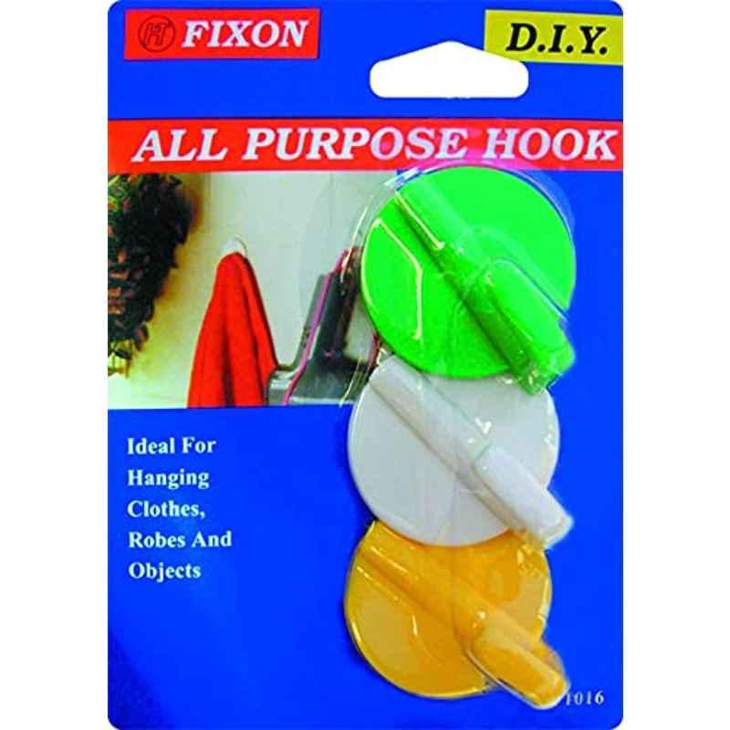 Fixon Coat Hook Or Cloth Hanger Adhesive Type