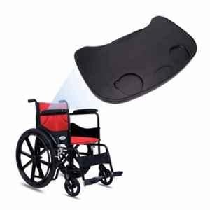 Everactiv 120kg 18 inch 6 PU Wheels Red Low Carbon Steel Everyday Premium Foldable Wheelchair, EWWA01