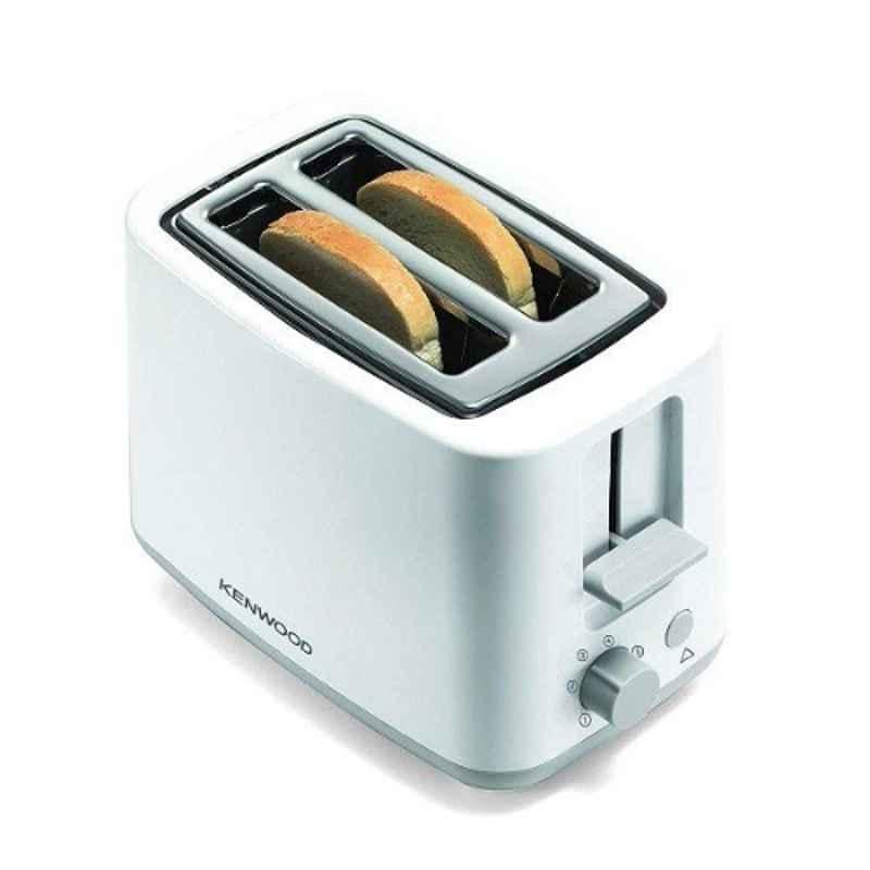 Kenwood TCP01A0WH 640-760W 2 Slice White Essentials Collection Toaster, 183082