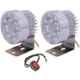 JBRIDERZBike 6 Led 2 Pcs Set With Switch Fog Light For Honda Activa New (Silver)