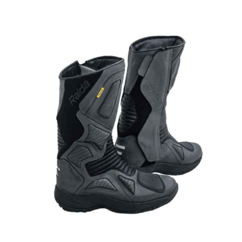 Raida Explorer Suede Grey Riding Boots, RRBEG8, Size: 8