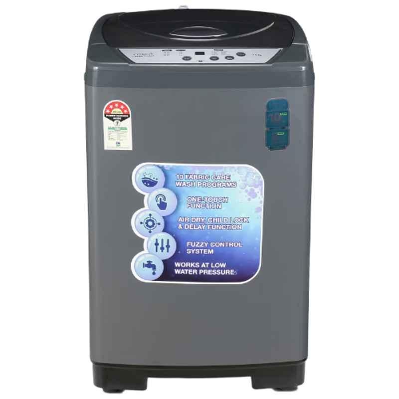 Croma 7.5kg 5 Star Grey Fully Automatic Top Load Washing Machine, CRLWMD702STL75