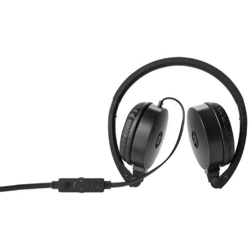 HP H2800 Black Wired Headset, J8F10AA