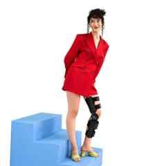 Flamingo Black Adjustable R.O.M. Knee Brace for Multiple Orthopedic Problems, Size: Universal