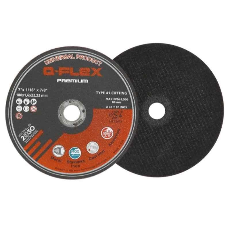 Q-Flex 180x1.6x22.23mm Universal Cutting Disc, ANI