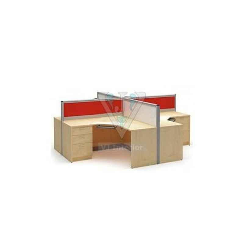 VJ Interior 5x2.5x2.5 inch Workstation Table, VJ_B670-5X2.5-1