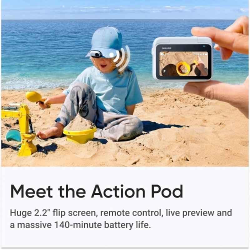 insta360 GO 3S 64GB Black 4K Tiny Portable Vlogging Action Camera