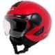 Vega Verve Cherry red Open Face Motorbike Helmet, Size (L, 580 mm)