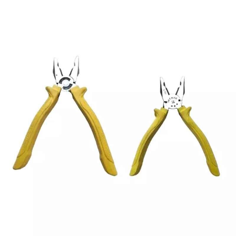 Sky Blue 2 Pcs 7.8 inch Lineman Plier Combo, SBE_PLIER_COMBO_MOD_01533