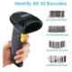 Zebra LS2208 1D White & Black Handheld Barcode Scanner Without Stand