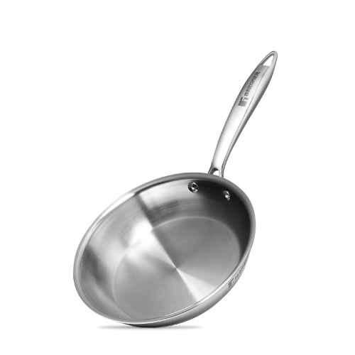 BERGNER Argent Triply Stainless Steel Tadka Pan with Stay Cool