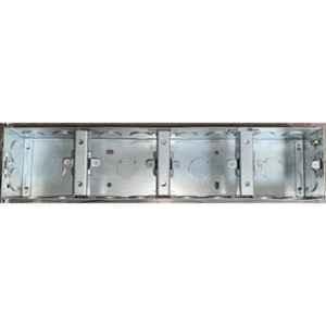 Schneider Electric 8 Module 1mm Metal Mounting Box, MM1104