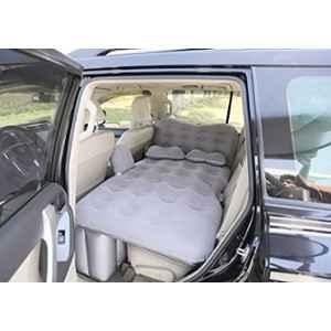 AllExtreme M1 Assorted Inflatable Car Bed Mattress Kit with Two Air Pillows & Car Air Pump for Baby Travel Air Inflation