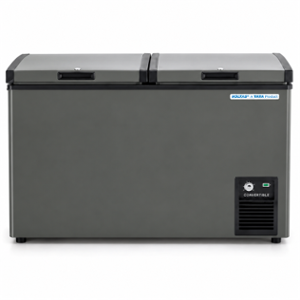 Voltas 320 Litre Grey Double Door Convertible Deep Freezer, CVF320DB3-P-GE