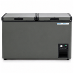 Voltas 320 Litre Grey Double Door Convertible Deep Freezer, CVF320DB3-P-GE
