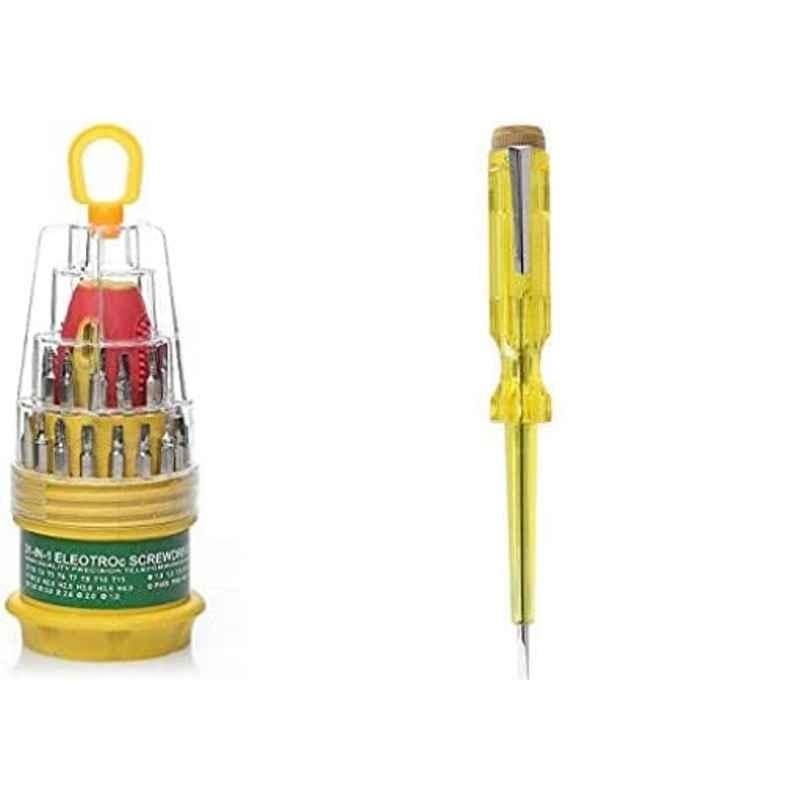 Abbasali 31-in-1 Pocket Precision Screwdriver Set with Electric Tester