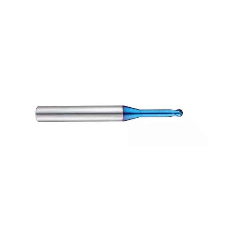 YG-1 0.2mm 2 Flute Carbide Ball Nose End Mill for RIB Processing, G8A46958