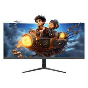 iVoomi 34 inch 3440x1440p Curve UHD LED Monitor with VA Panel, ‎IV-L13202HDA