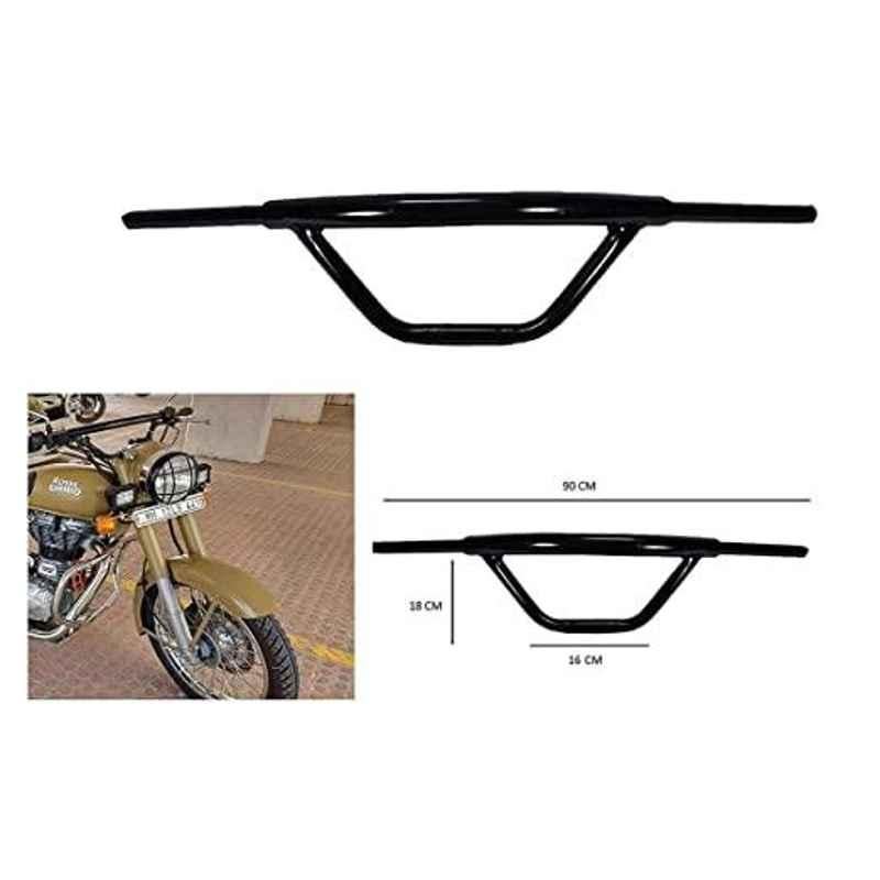 Meenu Arts Handle Bar for Honda Cb Unicorn Dazzler (Black)