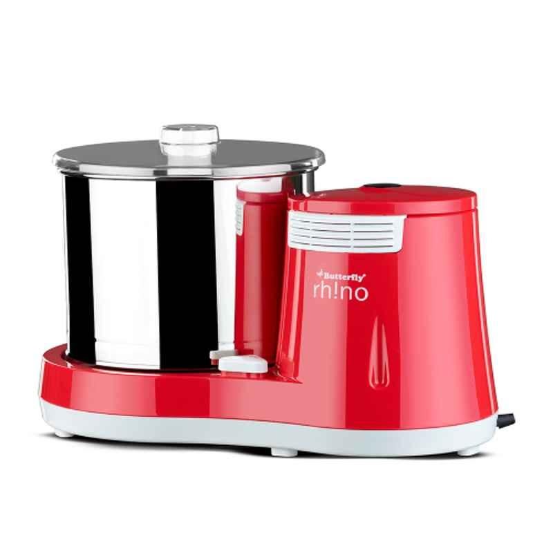 Butterfly Rhino Plus 2L 150W ABS Red Wet Grinder