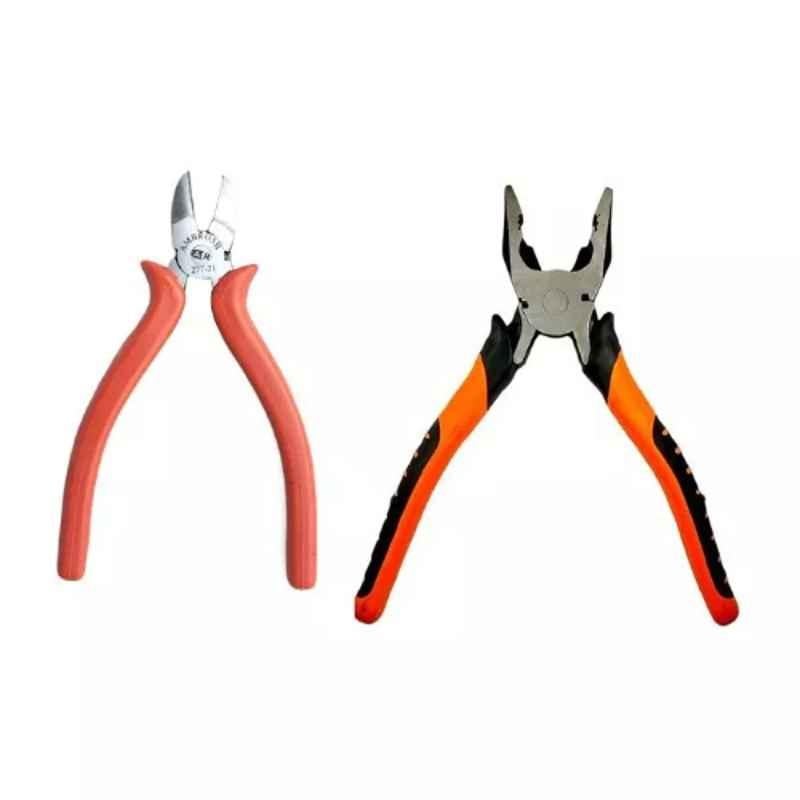 Sky Blue 2 Pcs 7.8 inch Lineman Plier Combo, SBE_PLIER_0390