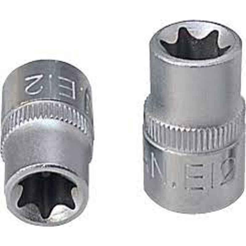 KS Tools E12 CrV TX E Socket, 911.4338