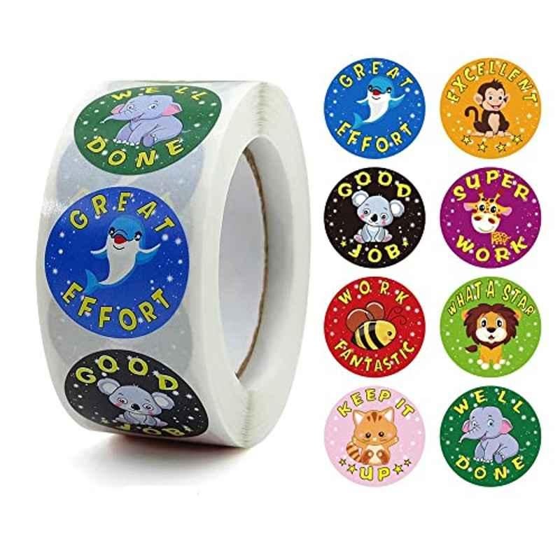 Rubik 1000 Labels Style S Thank You For Supporting My Small Business Labels Sticker Roll (Pack of 2)