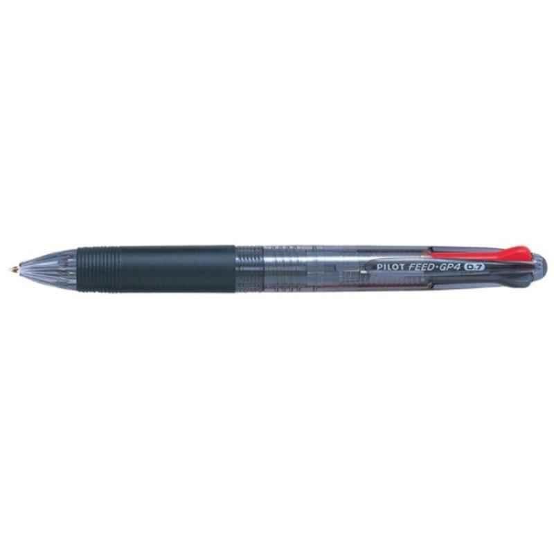 Pilot Feed GP4 0.7mm Assorted 4-Color Retractable Ballpoint Pen
