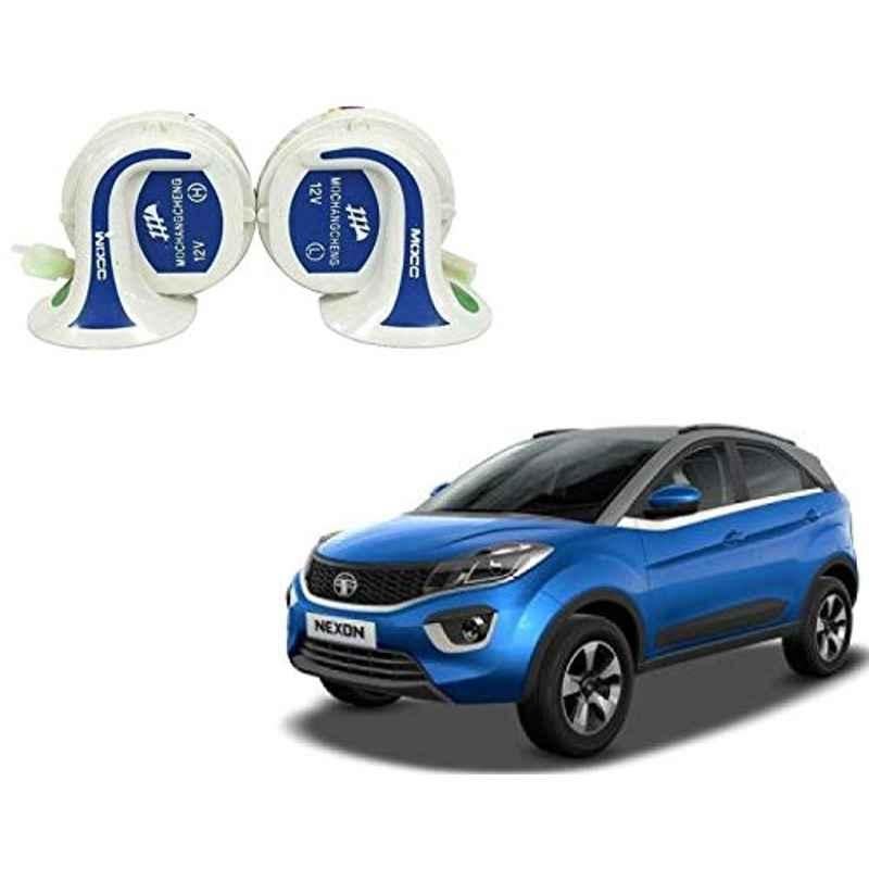Kozdiko 2 Pcs 18-in-1 Mocc Car Digital Tone Magic Horn Set for Tata Nexon