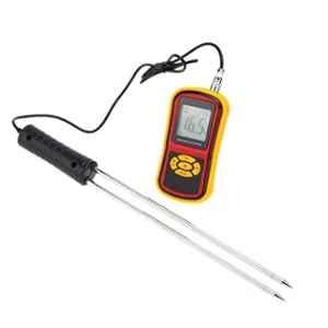 Real Instruments 7 in 1 Green Portable Digital Grain Moisture Meter Tester, GM640