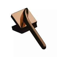 Harrison 10 inch Zinc PVD Finish Door Handle Set, 1021