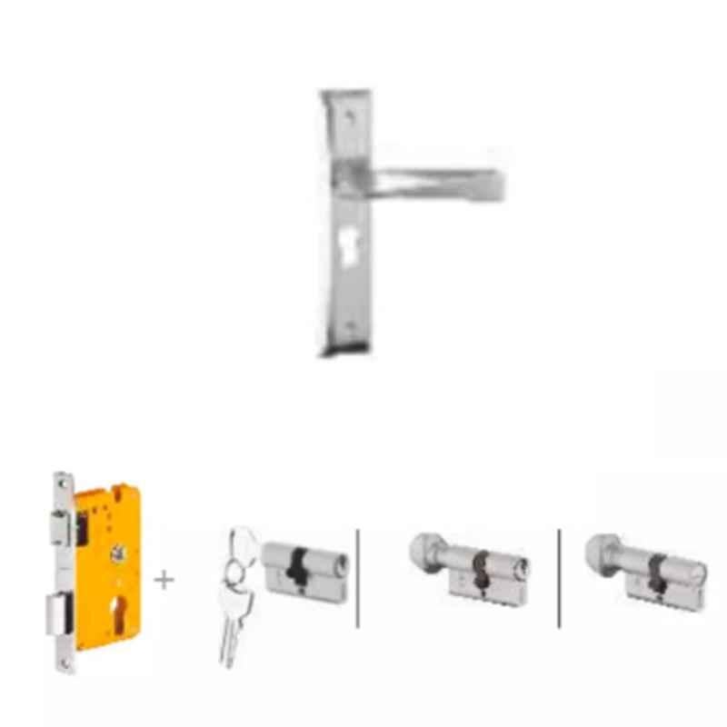 Dorset Noha HL NO 8 inch Stainless Steel Lock Set with Coin & 60mm Knob Cylinder