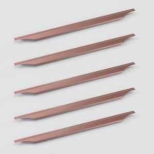 Plantex Profile Handle for Kitchen Cabinet/28 inch Aluminium Drawer Profile Handle/Wardrobe Pull Handle for Home/Office/Hotel - Pack of 5 (Rose Gold)