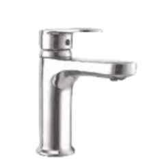 Somany Thistle Brass Chrome Finish Single Lever Basin Mixer with Braided Hose Set, 272111140011