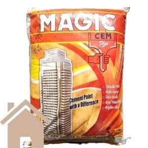 Magic Paints Cem Plus 10kg Strawberry Matte Finish Decorative Waterproof Cement Paint