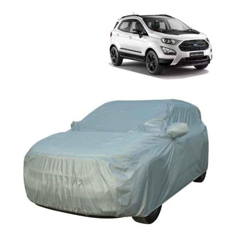 AllExtreme FE7003 Silver Custom Fit Car Body Cover for Ford Eco Sport