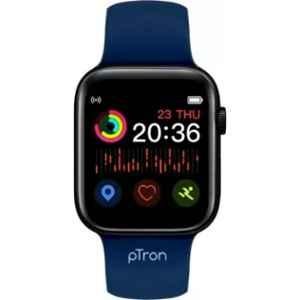 pTron Pulsefit P261 1.54 inch Colour Display Blue Smartwatch