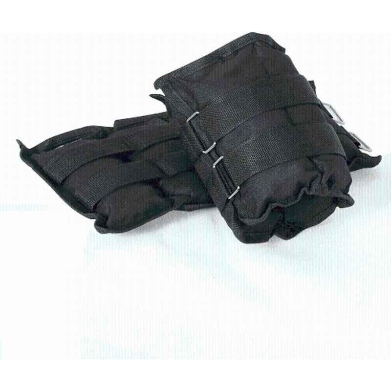 Matrica 1kg Black Resistance Ankle Weights & 1kg Wrist Weight for Exercise