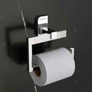 Plantex 304 Grade Stainless Steel Toilet Paper Holder for Bathroom/Tissue Paper Roll Holder/Toilet Paper Roll Holder for Bathroom Accessories (Rolex, Chrome)