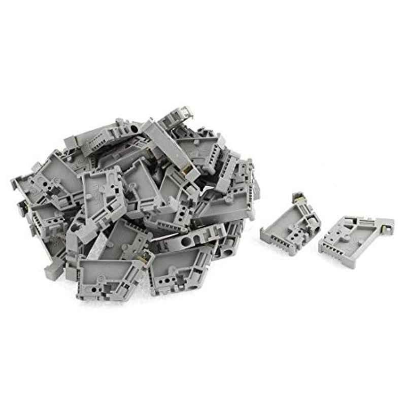 SLP-DO 35mm DIN Rail Terminal Block End Stopper Mounting Clips, 33004921773 (Pack of 50)
