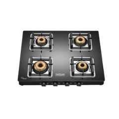 Hindware Arsenio 4B AI Glass Top Cooktop with 4 Brass Burner & Automatic Ignition, CT 100232