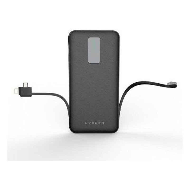 Hyphen X Series 10000 mAh Black Power Bank, HPB-10BLK1968